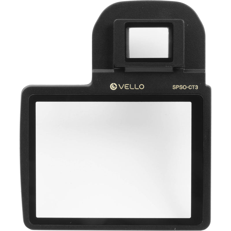 Vello Snap-On Glass LCD Screen Protector for Canon T3