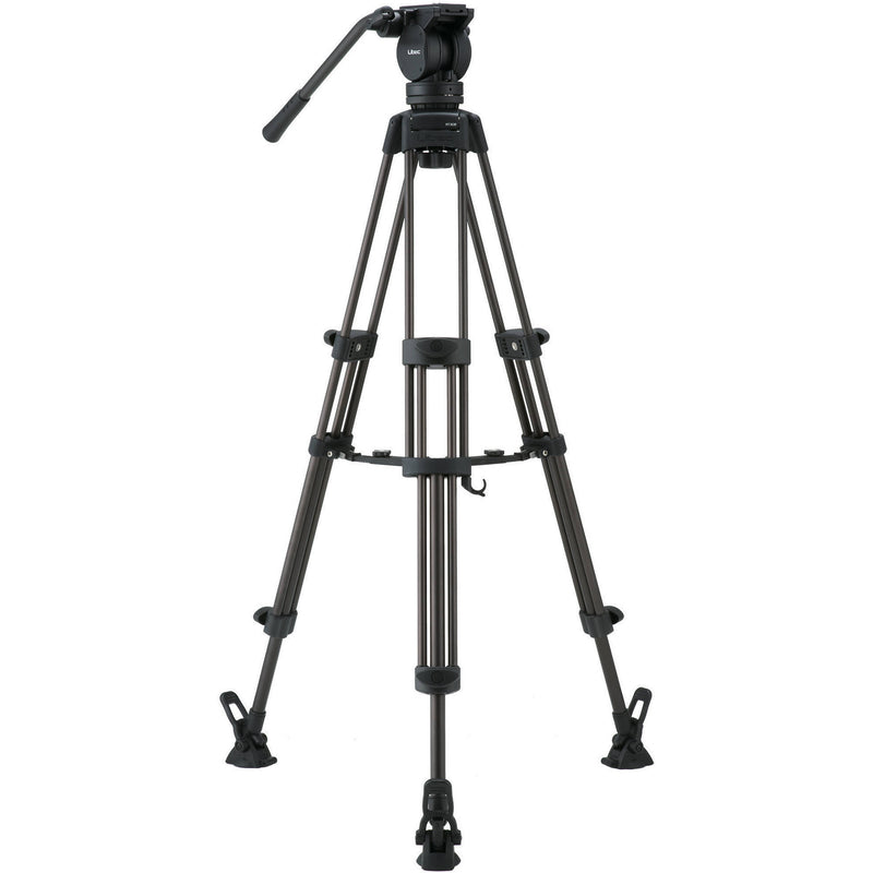 Libec LX5 M Tripod With Pan and Tilt Fluid Head and Mid-Level Spreader