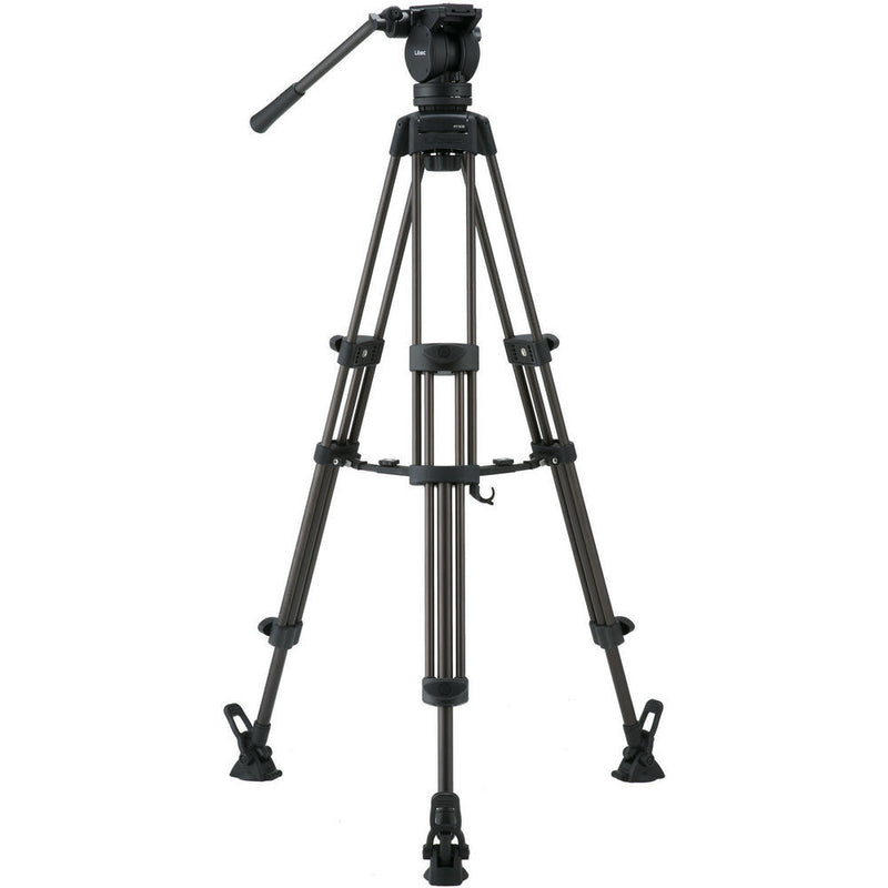 Libec LX7 M Tripod With Pan and Tilt Fluid Head and Mid-Level Spreader