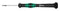 WERA 117991 1.0 x 40mm Precision Slotted Screwdriver with Anti-roll Protection and Rotating Cap