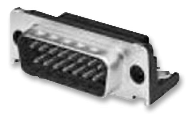 AMP - TE CONNECTIVITY 5747840-6 D Sub Connector, 9 Contacts, Plug, DE, AMPLIMITE HD-20 Series, Metal Body, Solder