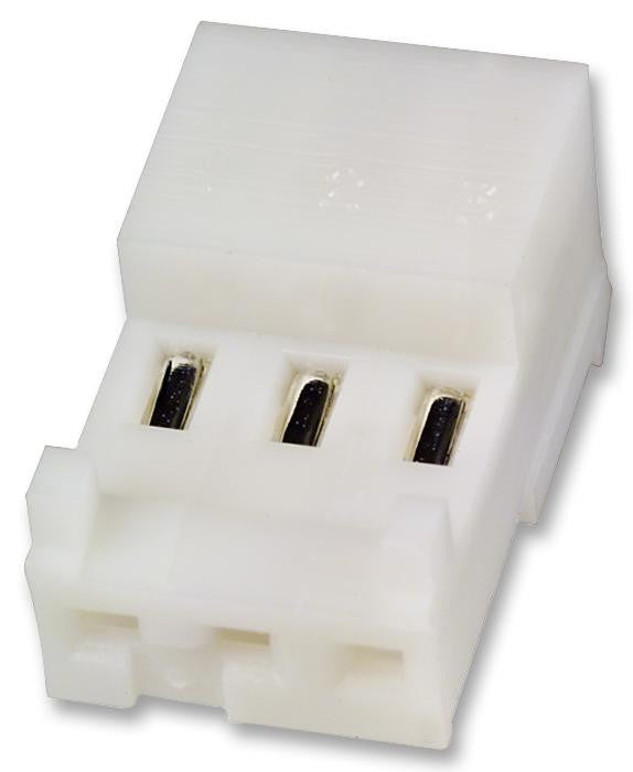 AMP - TE CONNECTIVITY 3-643814-3 Wire-To-Board Connector, 2.54 mm, 3 Contacts, Receptacle, MTA-100 Series, IDC / IDT, 1 Rows