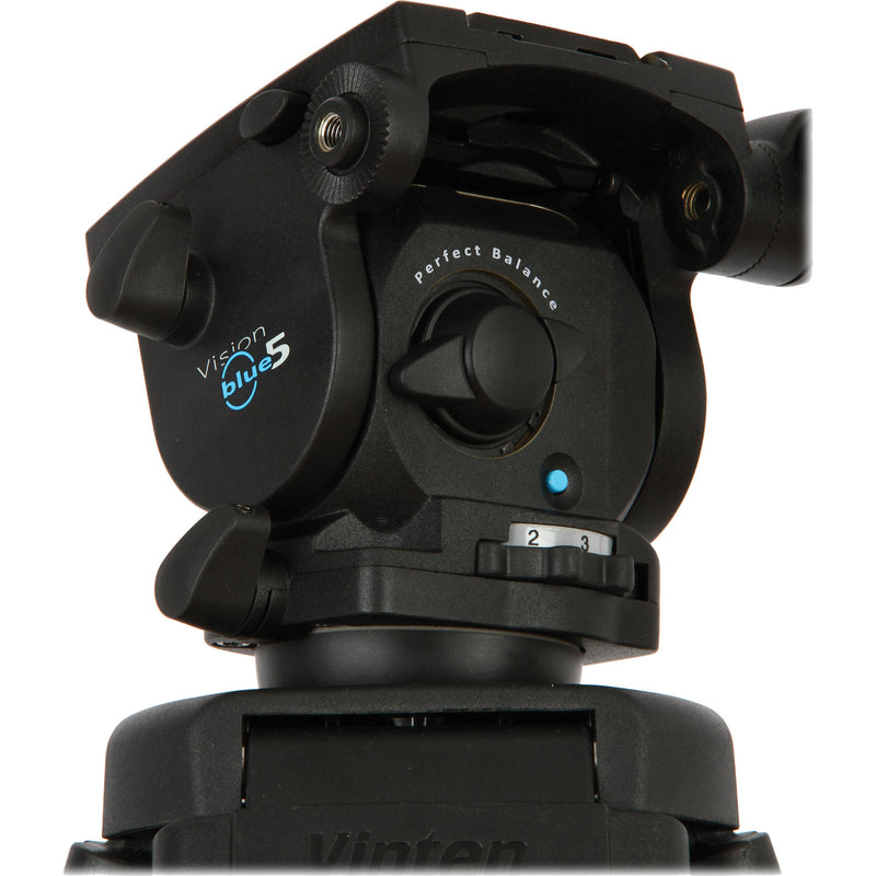 Vinten Vision blue5 Pozi-Loc Tripod With Head and Mid-Level Spreader