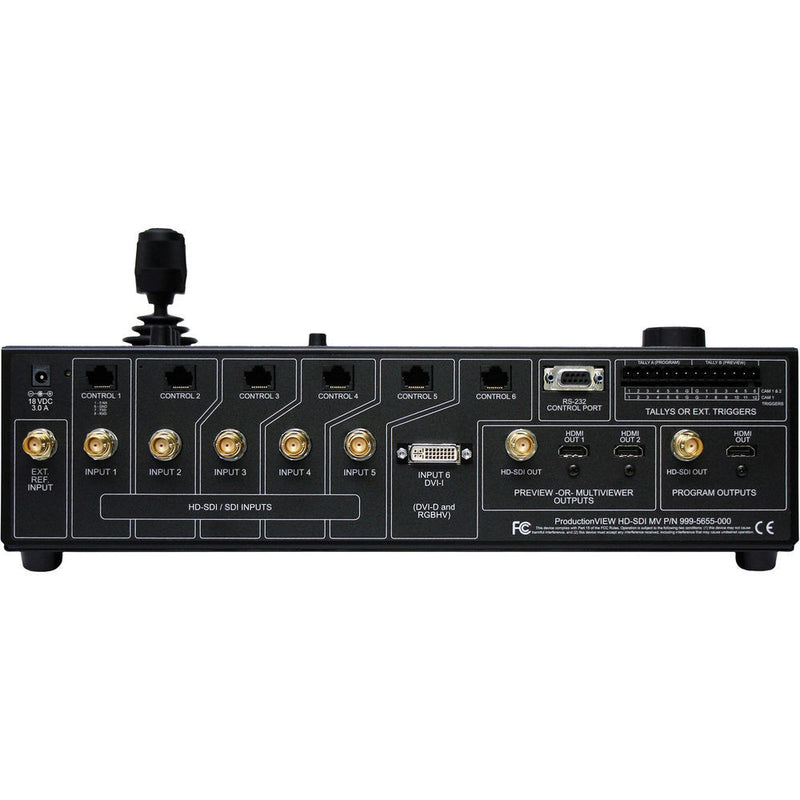 Vaddio ProductionVIEW HD-SDI Camera Control Console with Built-in Multiviewer