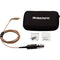 Countryman H6 Omnidirectional Headset with Detachable Cable and TA4F Connector for Shure or Beyerdynamic Wireless Transmitters (W6 Band, Tan)