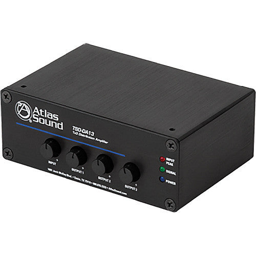 Atlas Sound TSD-DA13 1x3 Distribution Amplifier