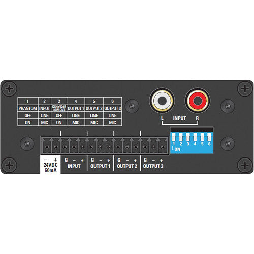 Atlas Sound TSD-DA13 1x3 Distribution Amplifier