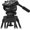 Vinten Vision blue5 Pozi-Loc Tripod With Head and Floor Spreader