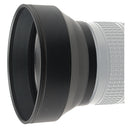 Kaiser 52mm 3-in-1 Rubber Lens Hood