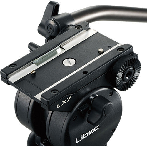 Libec LX7 Tripod With Pan and Tilt Fluid Head and Floor Spreader