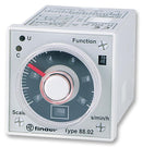 FINDER 88.02.0.230.0002 Analogue Timer, Plug In, 88 Series, Multifunction, 16 Ranges, 0.05 s, 100 h, 2 Changeover Relays