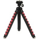 Magnus Bendable Tabletop Tripod with Smartphone Mount (Red)