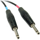 Remote Audio CAB-M1/4 Unbalanced Stereo Breakout Cable