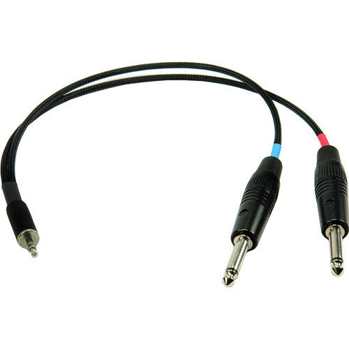 Remote Audio CAB-M1/4 Unbalanced Stereo Breakout Cable