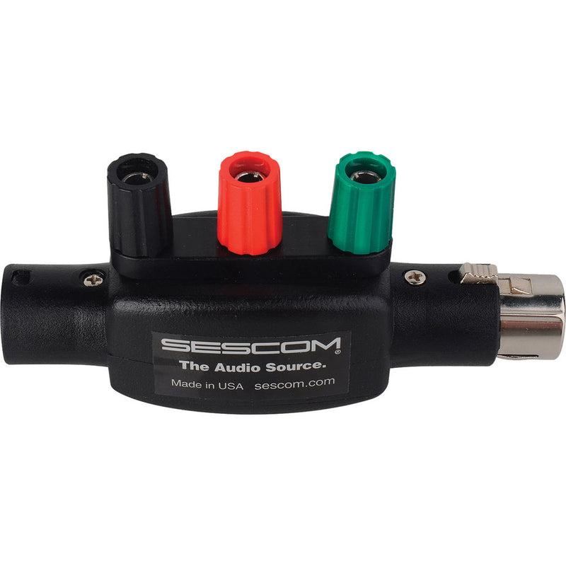 Sescom IL-XLR-POSTS Male and Female XLR Connector