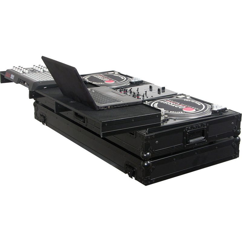 Odyssey Innovative Designs Remixer Glide Style Series CD/Digital Media DJ Coffin (Black)