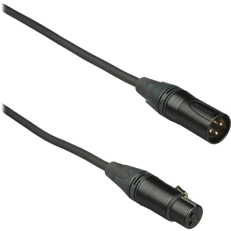 Kopul Studio Elite 4000 Series XLR M to XLR F Microphone Cable - 2' (0.61 m), Black