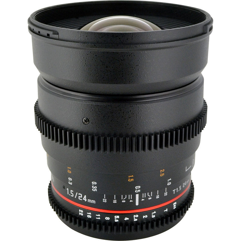 Rokinon 24mm T1.5 Cine ED AS IF UMC Lens for Nikon F Mount