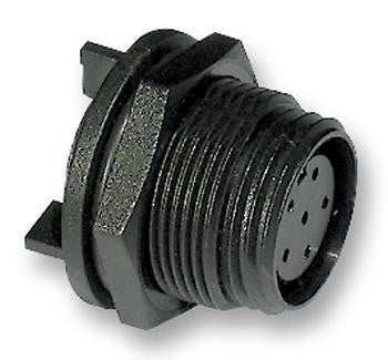 BULGIN PX0413/02S Circular Connector, Buccaneer 400 Series, Panel Mount Receptacle, 2 Contacts