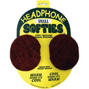 PSC Headphone Softie - Pair of Soft Headphone Earpad Covers (Small-Red)