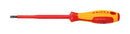 Knipex 98 20 40 SL Screwdriver Slotted Insulated Slim 4 mm Tip 202 Overall Length