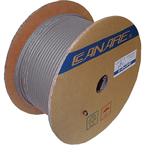 Canare 4S11 4-Conductor Speaker Bulk Cable (656', Gray)