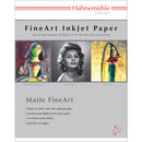 Hahnem&uuml;hle Museum Etching Deckle Edge Matte FineArt Paper (13 x 19", 25 Sheets)