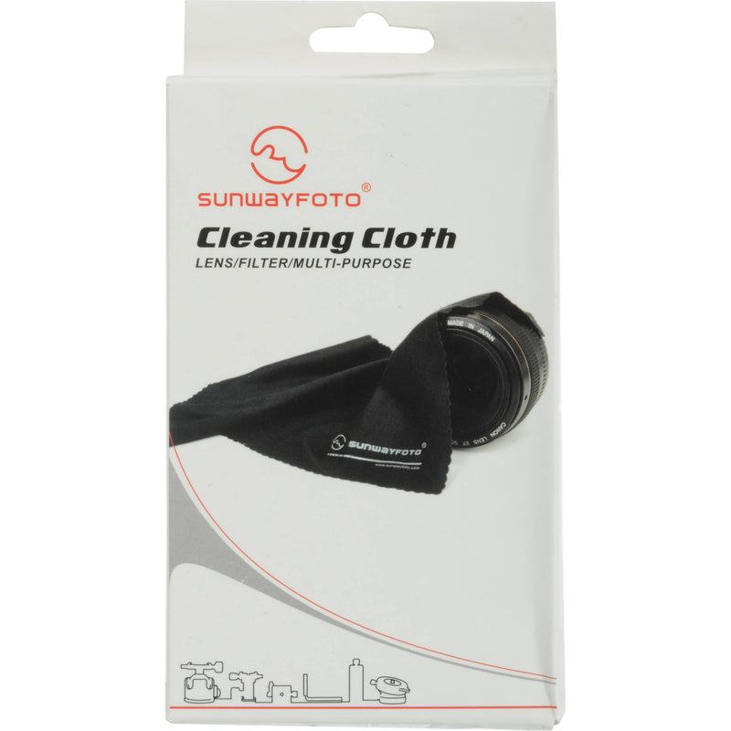 Sunwayfoto Lens Cleaning Cloths (5-Pack, Black)