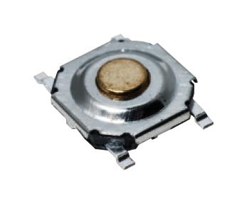 C & K Components PTS525SK15SMTR2 LFS Tactile Switch PTS525 Series Top Actuated Surface Mount Round Button 260 gf 20mA at 15VDC