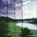 Tiffen 6 x 6" 1 Grape Soft-Edge Graduated Filter