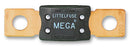 LITTELFUSE 0298200.ZXEH Fuse, Automotive, Bolt Down, 200 A, MEGA 298 Series, Time Delay, 32 V, 68.58mm x 16.2mm x 10.67mm