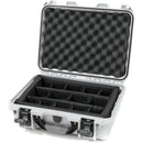 Nanuk 920 Case with Padded Dividers (Silver)