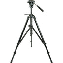 Magnus VT-400 Aluminum Tripod System with 2-Way Fluid Pan Head