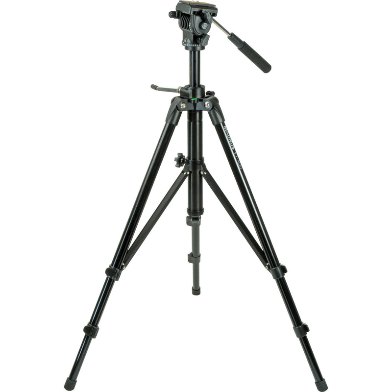 Magnus VT-400 Aluminum Tripod System with 2-Way Fluid Pan Head