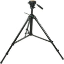 Magnus VT-400 Aluminum Tripod System with 2-Way Fluid Pan Head