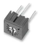 VISHAY T73YU103KT20 Trimmer Potentiometer, 10 kohm, 500 mW, &plusmn; 10%, T73 Series, 1 Turns, Through Hole