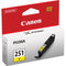 Canon CLI-251Y Standard Capacity Yellow Ink Tank