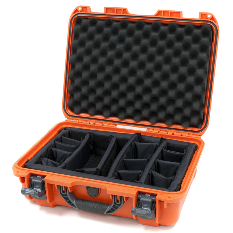 Nanuk 925 Case with Padded Dividers (Orange)