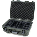 Nanuk 925 Case with Padded Dividers (Olive)