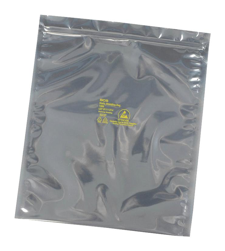 SCS 3001512 Anti Static Bag Shielding (Metal-In) 12 &quot; 304.8 mm 15 381 71.12 &micro;m