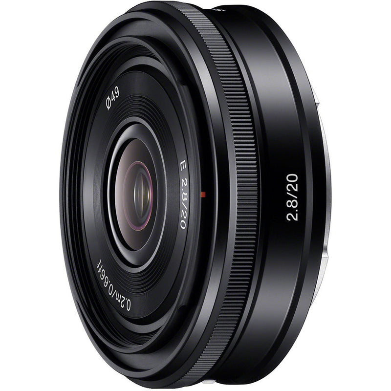 Sony E 20mm f/2.8 Lens with Circular Polarizer Filter Kit