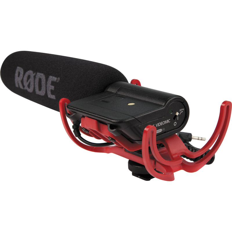 Rode VideoMic Camera Mounted Shotgun Mic & Dead Cat Wind Muff Kit