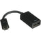 NTW USB Type A Female To Micro USB Type B 5-pin On-the-Go (OTG) Pigtail Adapter - 4"