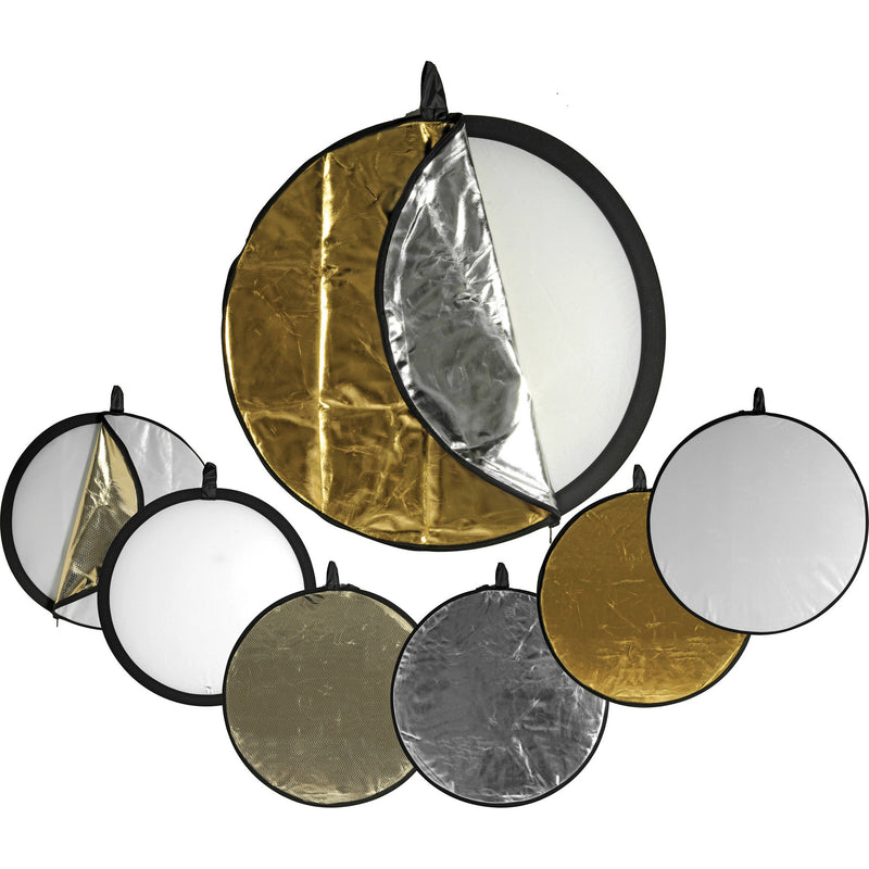 Impact 5-in-1 Collapsible Circular Reflector Disc - 32"