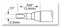 METCAL SFV-CH25A Soldering Iron Tip, Chisel, 2.5 mm