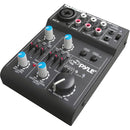 Pyle Pro 5-Channel Compact Audio Mixer with USB Interface