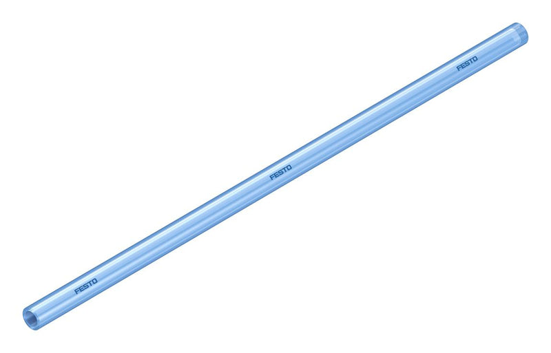 Festo PUN-H-8X125-TBL Pneumatic Tubing 8 mm 5.7 PU (Polyurethane) Transparent Blue 10 bar 50 m