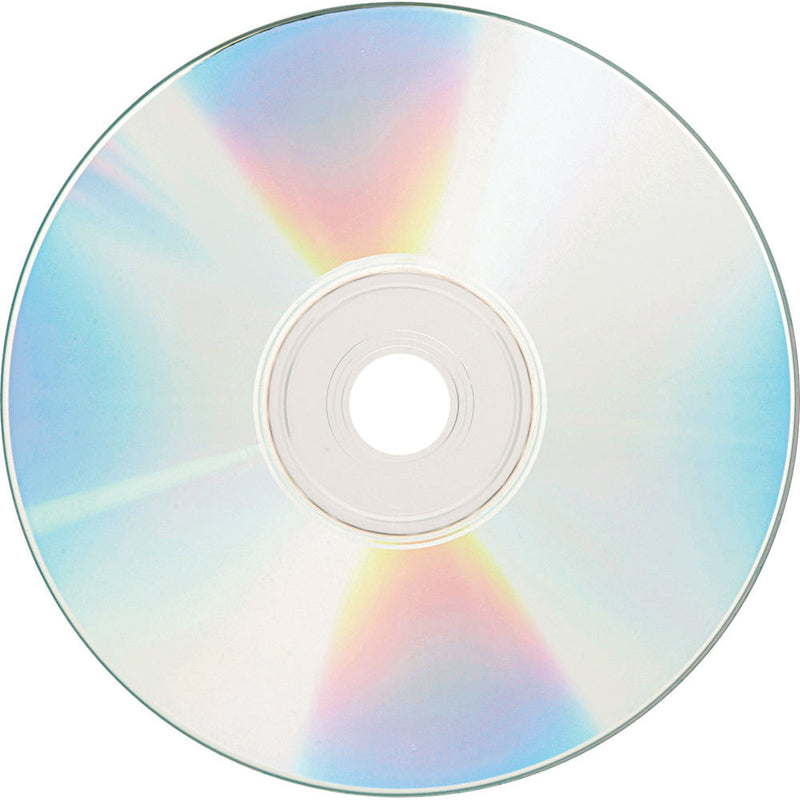 Verbatim Shiny Silver & Hub Printable CD-Recordable Discs (Spindle 100-Pk)