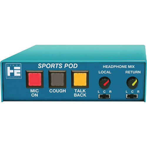 Henry Engineering Sports Pod Microphone/Headphone Controller & Intercom System