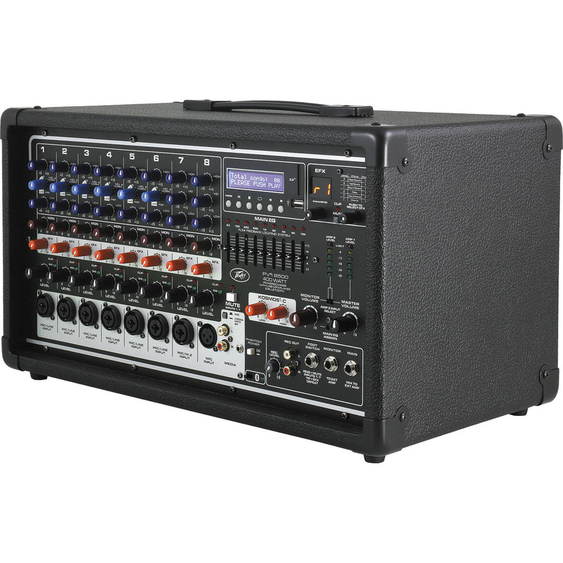 Peavey PVi 8500 - 400W, 12-Channel Powered Mixer with 24-Bit Digital FX